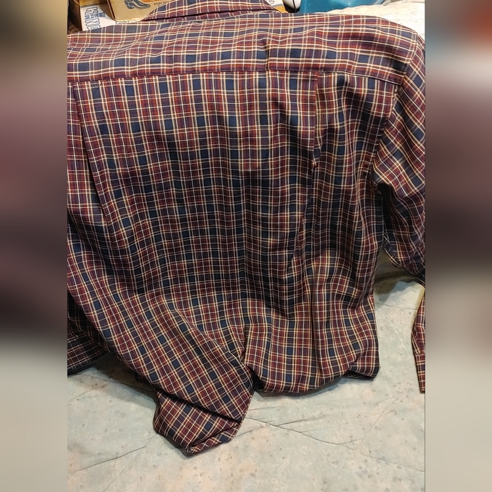 Pendleton Button Down Long Sleeve Wool Blend Shirt - image 3